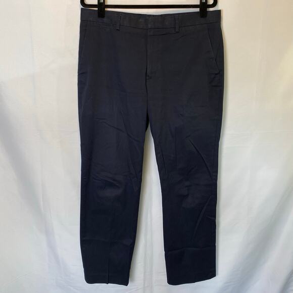 Express Men’s Producer Dress Pants Slacks Navy Size 34/30 - Picture 1 of 7